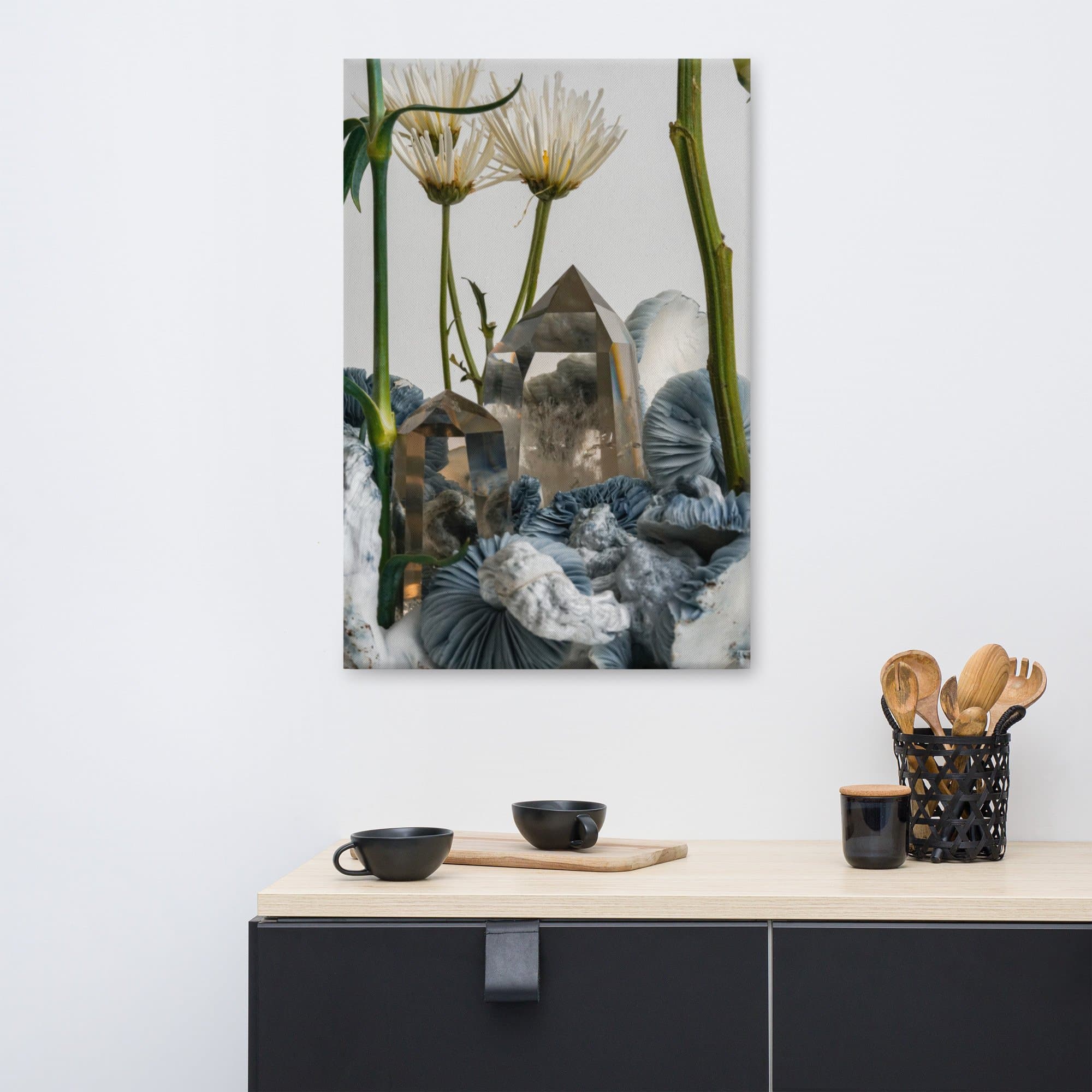 Exact Crystal Clarity — Floral Grace Canvas product reference
