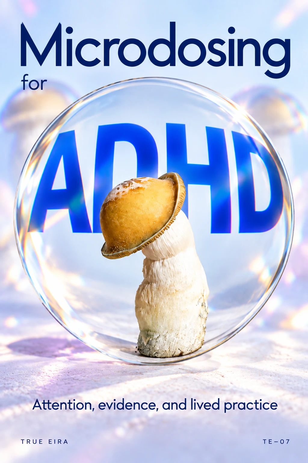 Microdosing for ADHD — cover design study