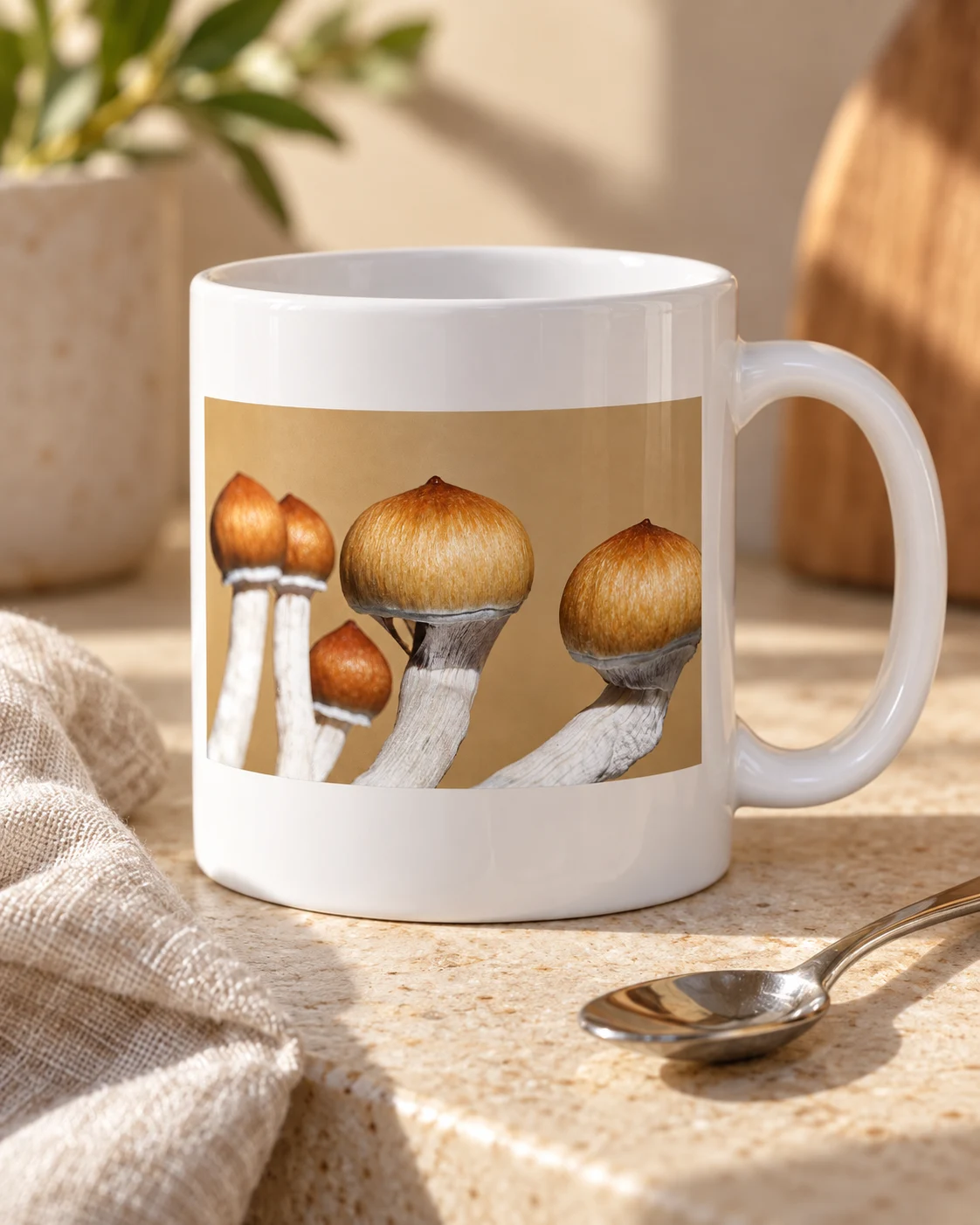 Golden Caps mug