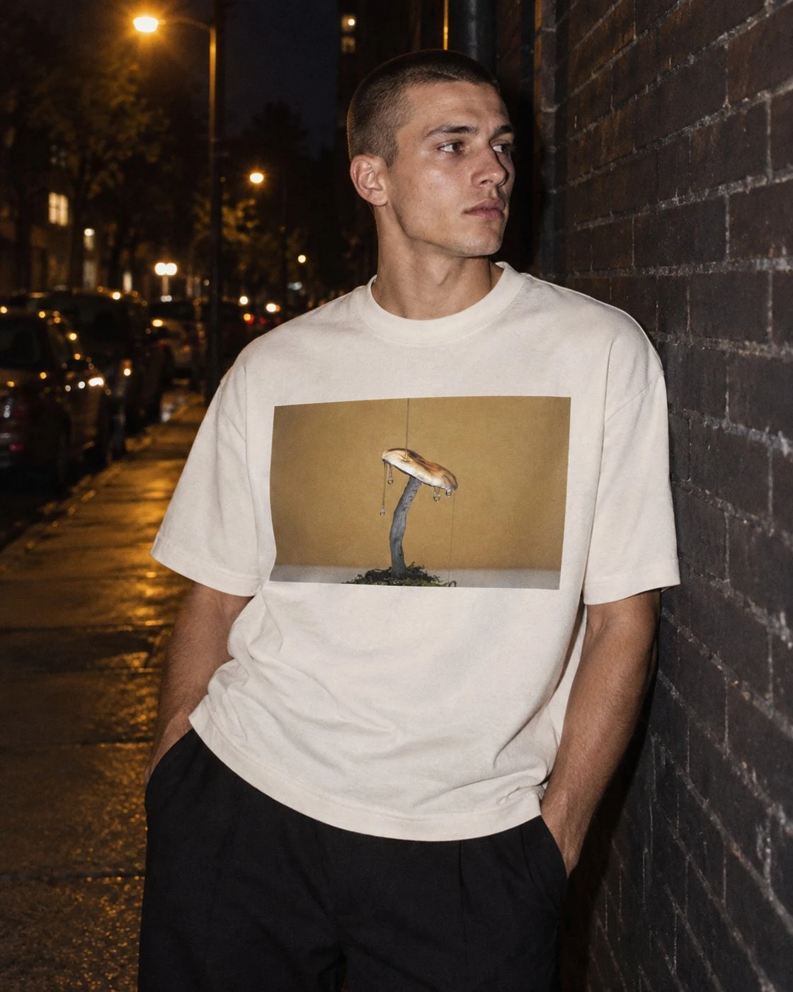 Honey Drip tee — another view